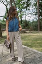 Sleeveless Denim Vest