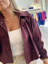 Bomber Jacket Burgundy