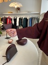 Bomber Jacket Burgundy