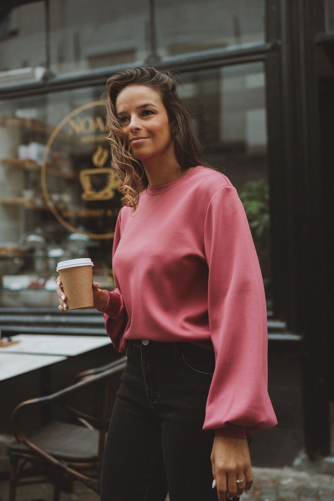 SC Blouse Sweater Vieux Rose