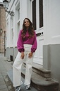 SC Blouse Sweater Berry