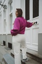 SC Blouse Sweater Berry