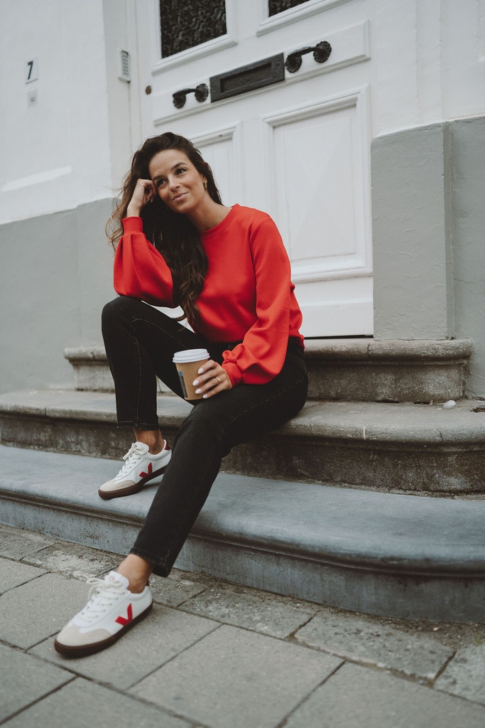 SC Blouse Sweater Red