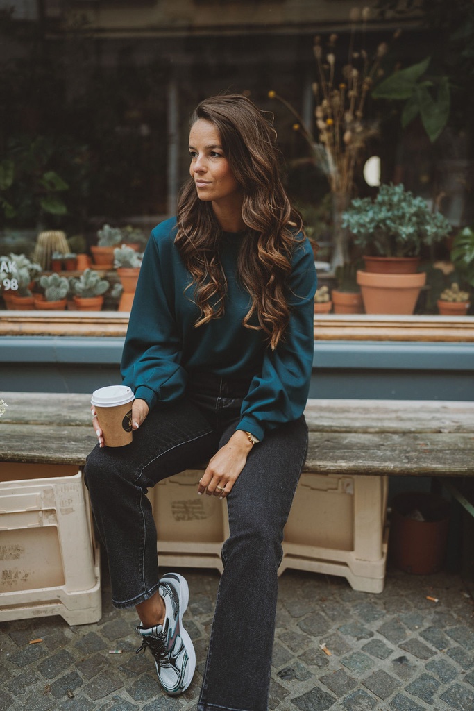 SC Blouse Sweater Deep Green