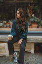 SC Blouse Sweater Deep Green