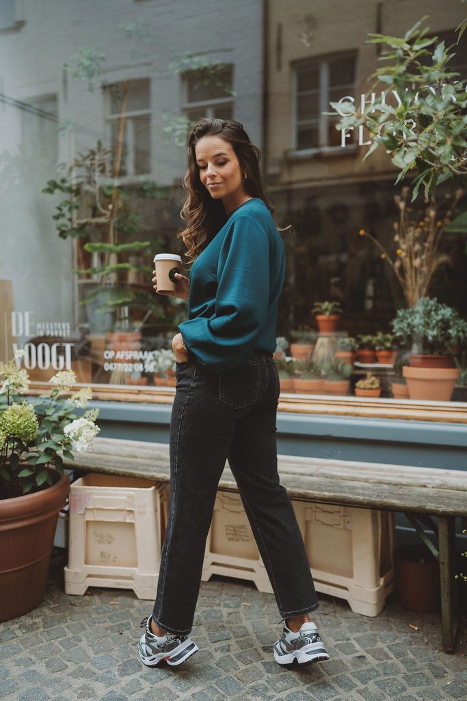 SC Blouse Sweater Deep Green