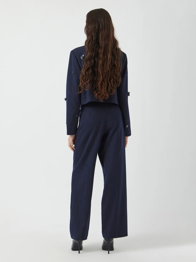 Wide Pants Midnight Navy Blazer