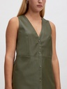 Dress Gabriella Grape Leaf