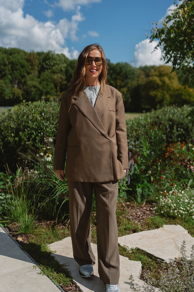 Oversized Blazer Brown