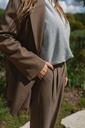 Oversized Blazer Brown