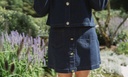 Denim Mini Skirt Polly Blue