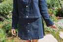 Denim Mini Skirt Polly Blue
