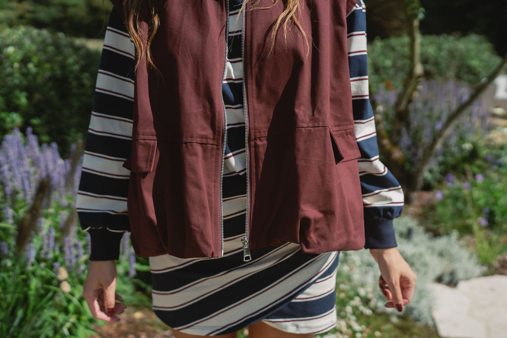 Vest Pippa Burgundy