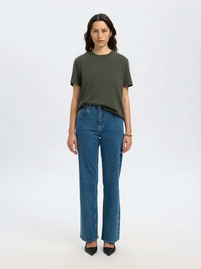 Essential Boxy Tee Deep Depths