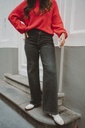 SC Wide Leg Jeans Dark Grey