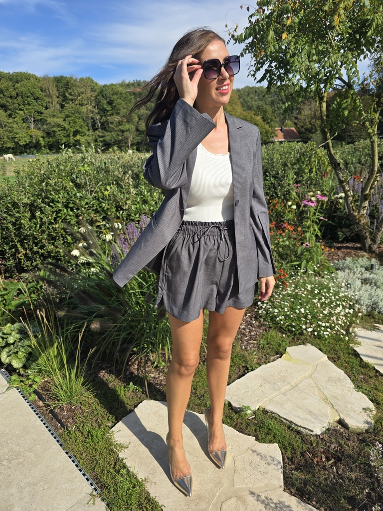 Blazer Kima Pinstripe Grey