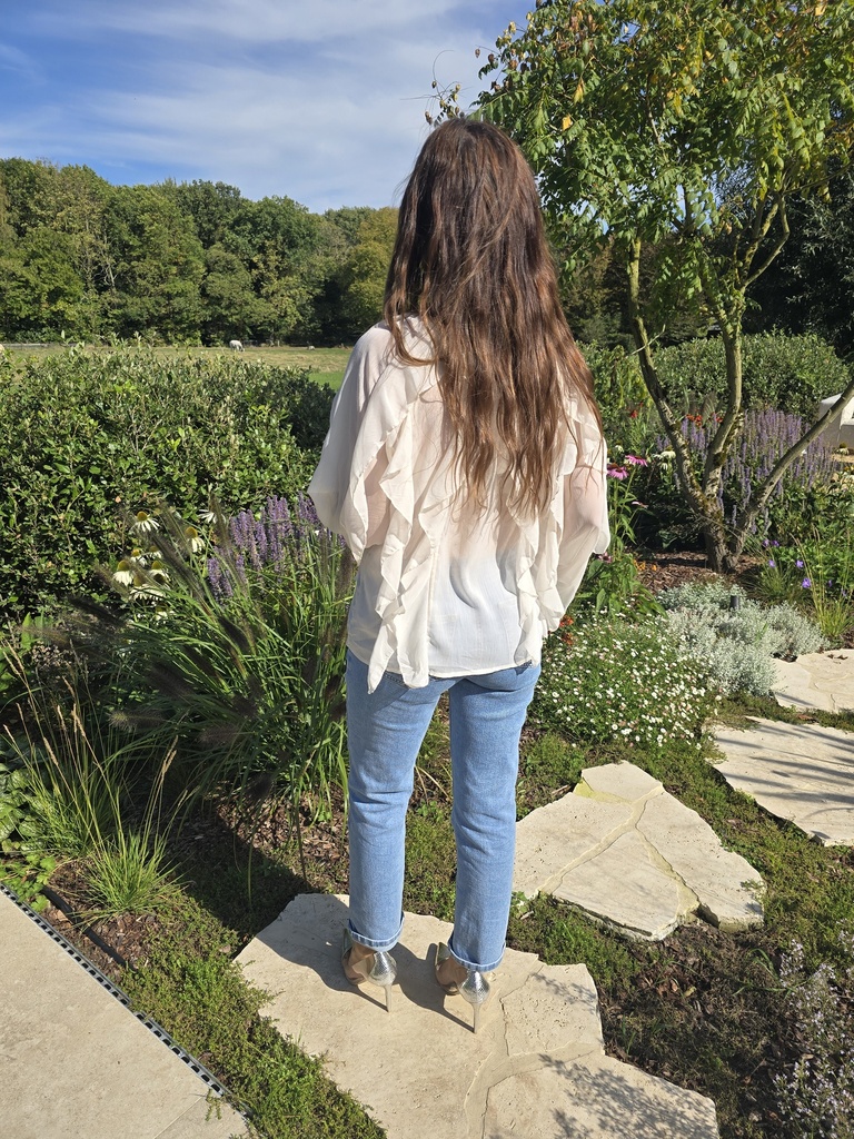 Blouse Romantic Offwhite