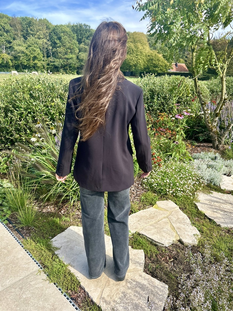 Blazer Flisra Flower Black