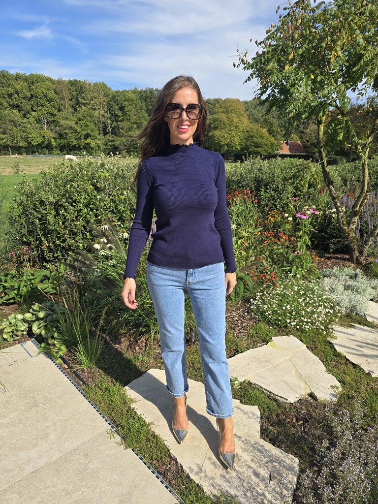 Knit Shirt Annabelle Navy