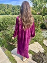 Nomi Soft Waffle Dress Berry