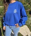 Sweater Happy Place Cobalt