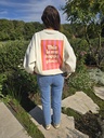 Sweater Happy Place Offwhite