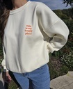 Sweater Happy Place Offwhite