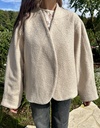 Teddy Blazer Miruna Beige