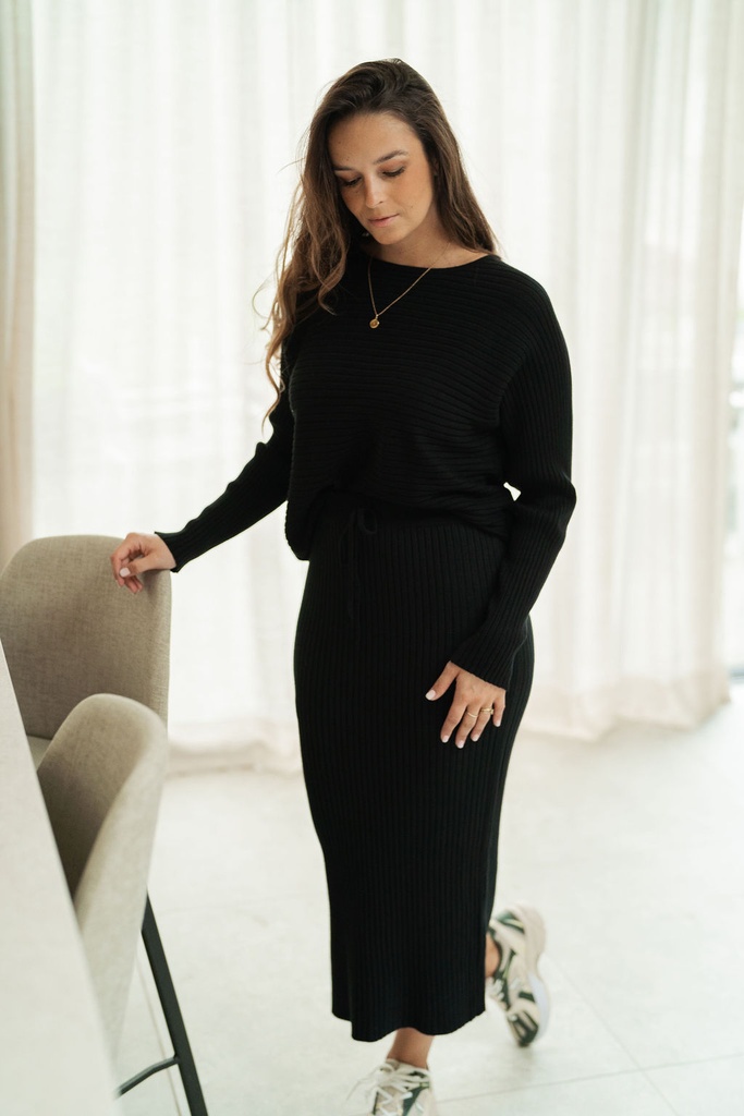 Knit Set Camille Black