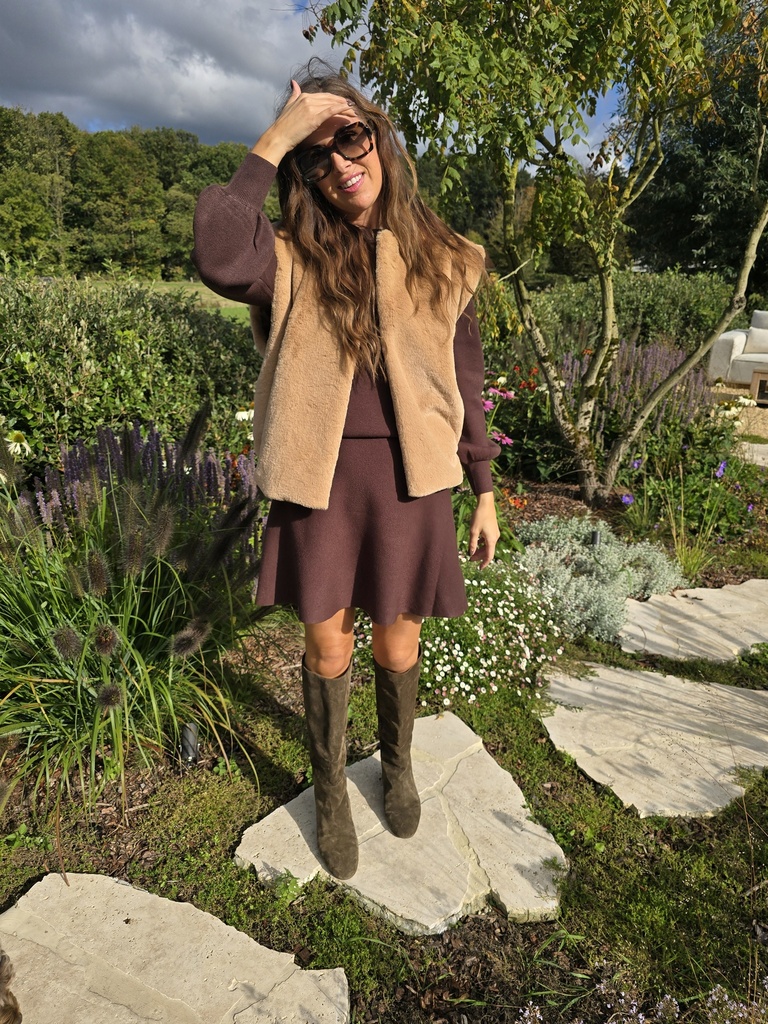 Knit Set Steffie Brown