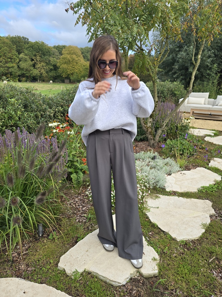 Wide Pants Sarah Grey