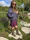 Short Padded Coat Navy