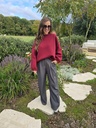 Sweater Bisou Burgundy