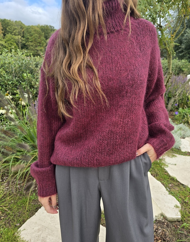 Rollneck Knit Lambi Port Royale