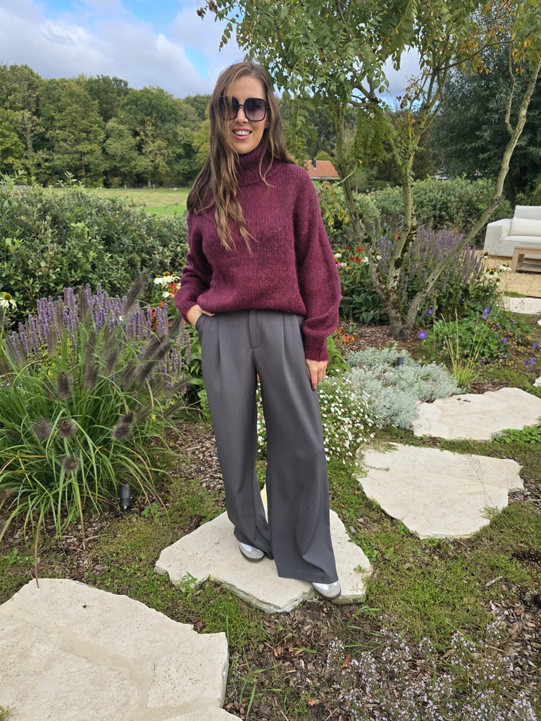 Rollneck Knit Lambi Port Royale