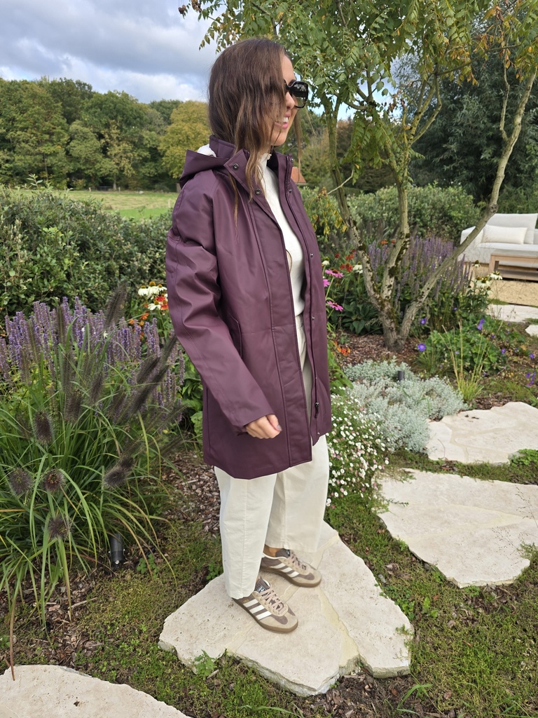 Raincoat Burgundy
