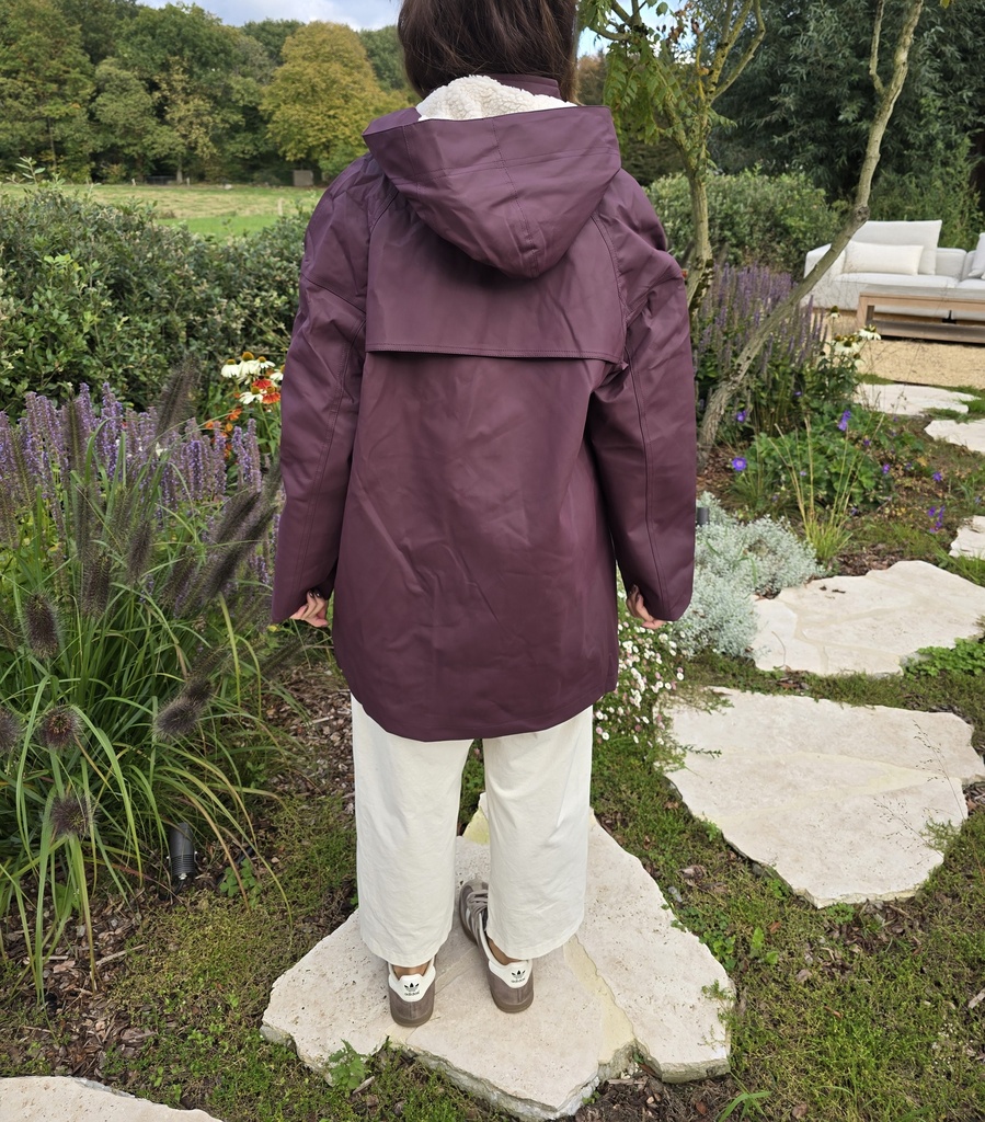 Raincoat Burgundy