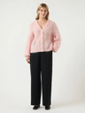 Cardigan Zuma Wool Blend Pink