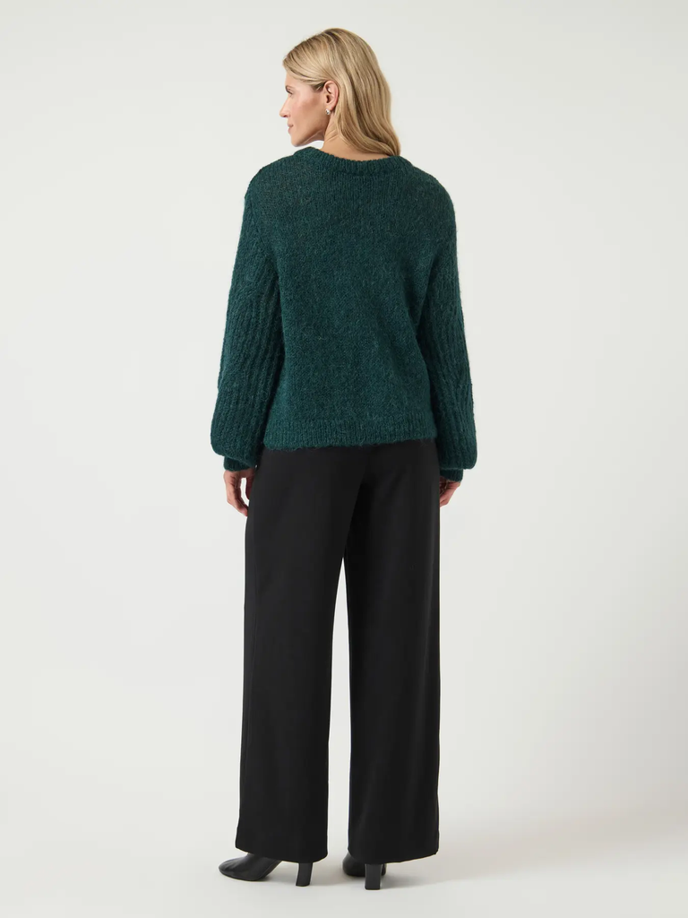 Cardigan Zuma Wool Blend Pine