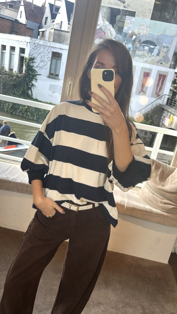 Striped Shirt Celia Navy