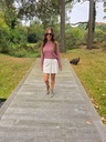 Striped Shirt Burgundy/LightBrown