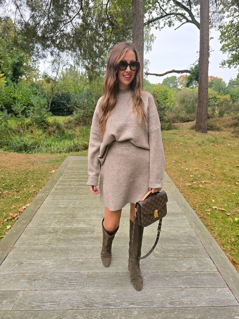 Knit Set Amandine Taupe