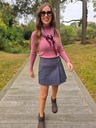 Kiara Mini Skirt Grey