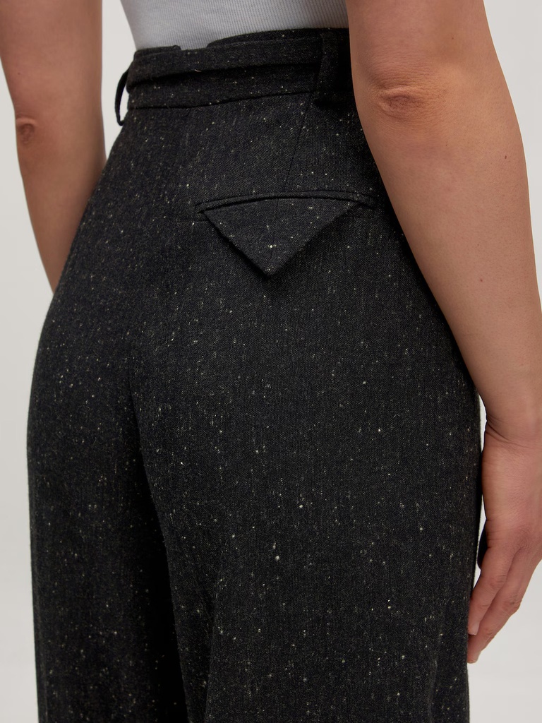 Pants Benni Wool Dark Grey