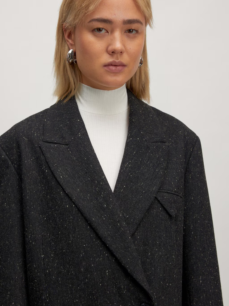 Wool Blazer Cairo Dark Grey