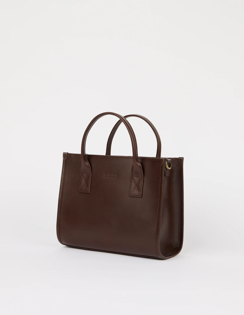 Jackie Midi Striped Chocolate