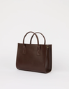 Jackie Midi Striped Chocolate