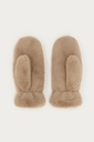 MY Gloves Faux Fur Beige