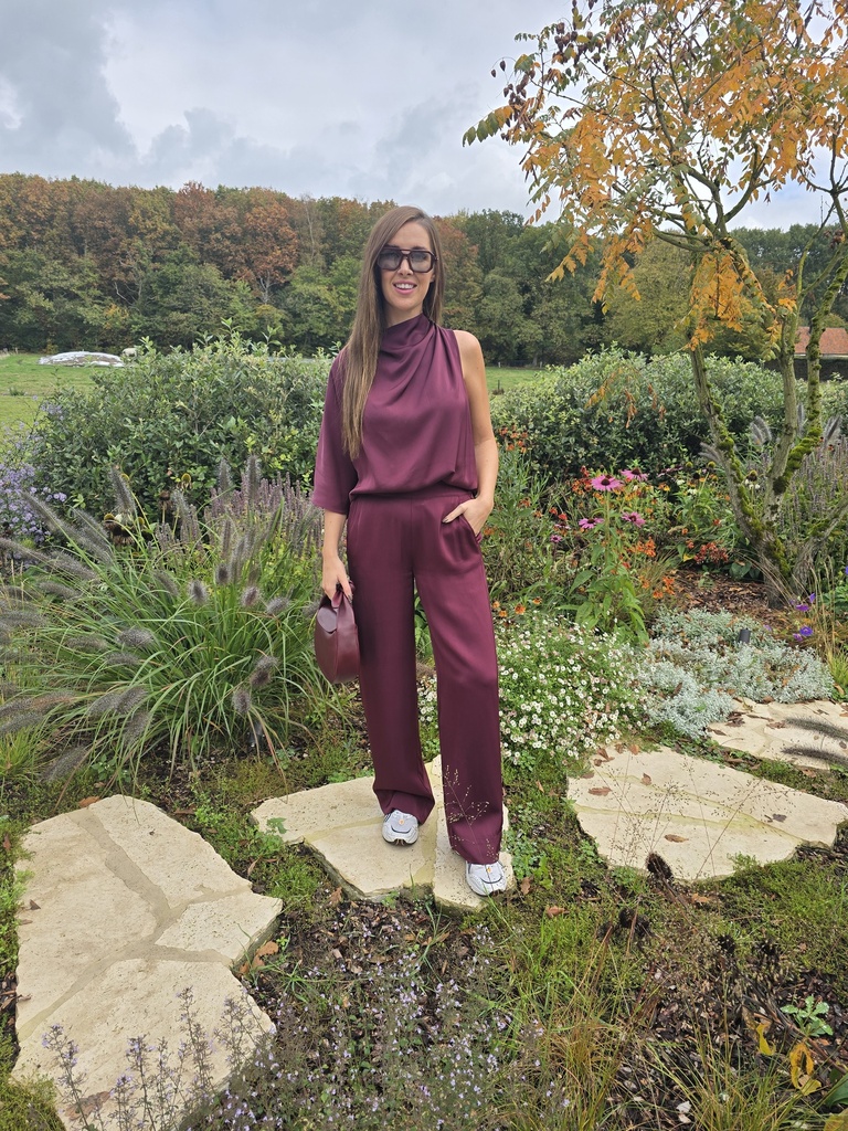 One Shoulder Top Laurina Fig