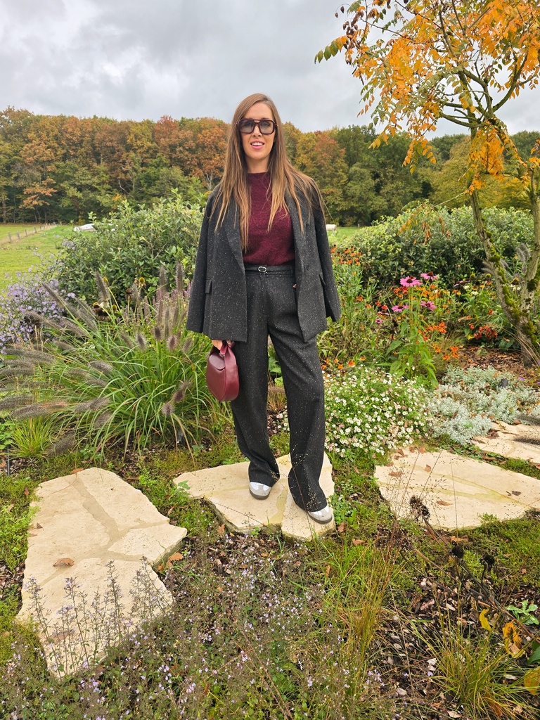 Wool Blazer Cairo Dark Grey